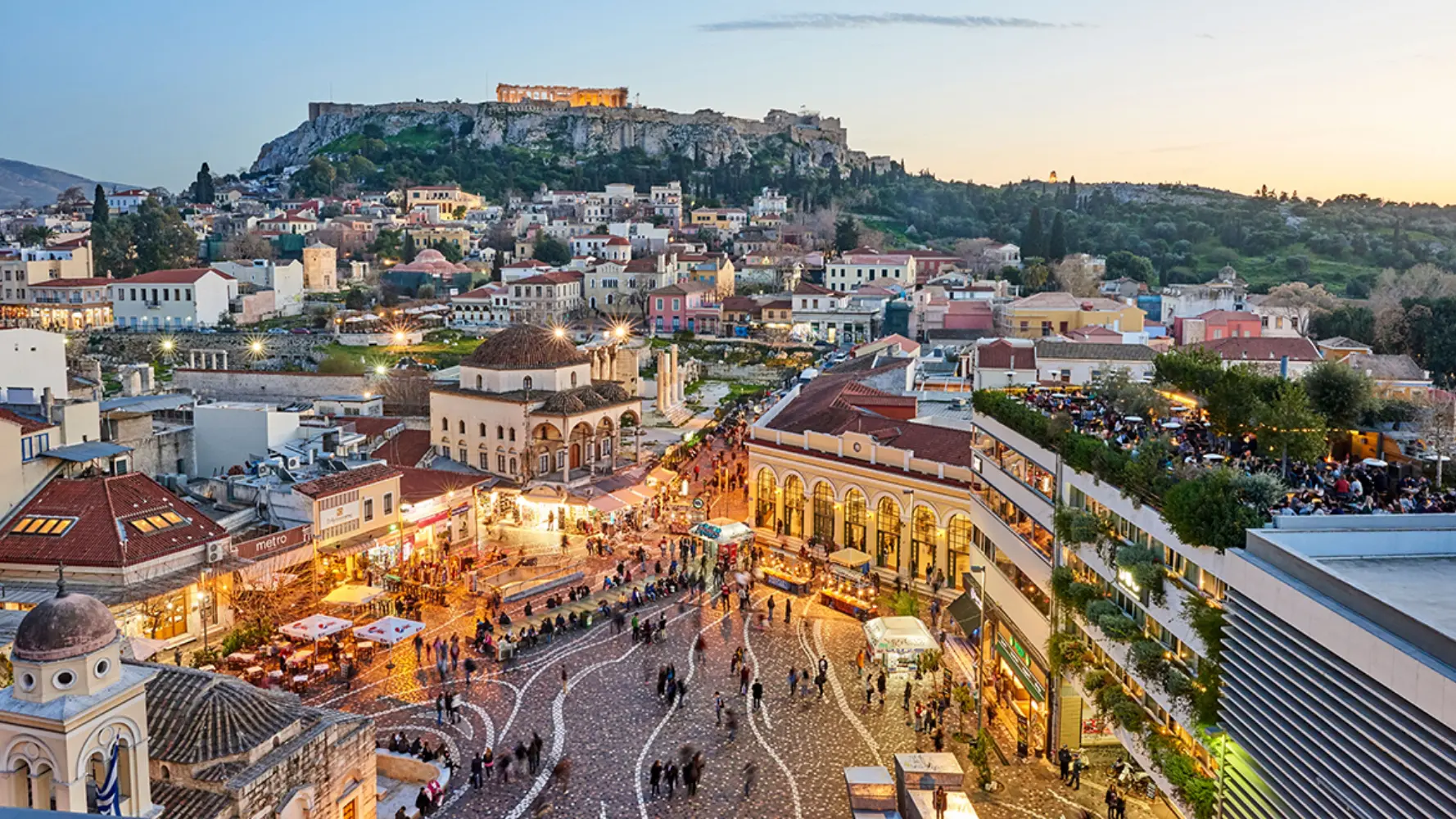 Night Athens Plaka 1
