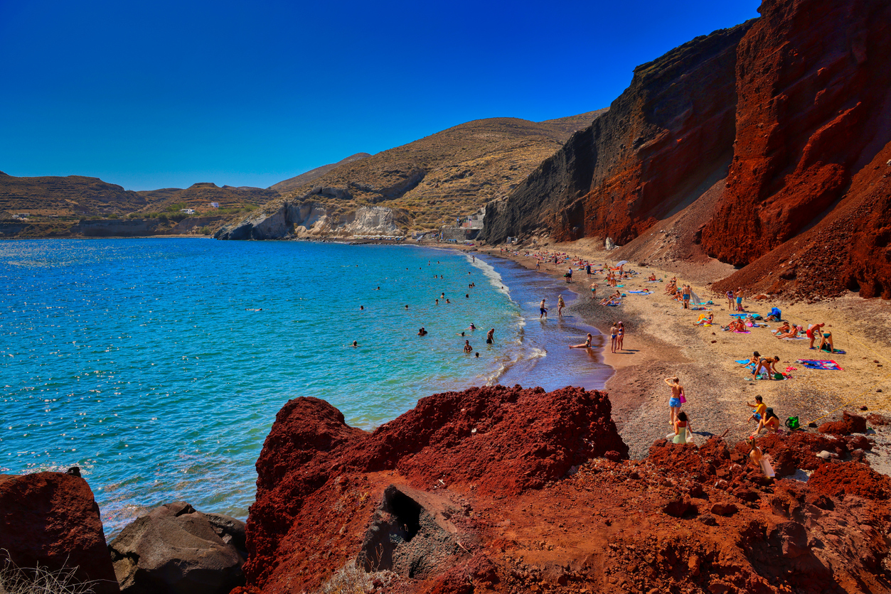 Red Beach, Santorini, Greece