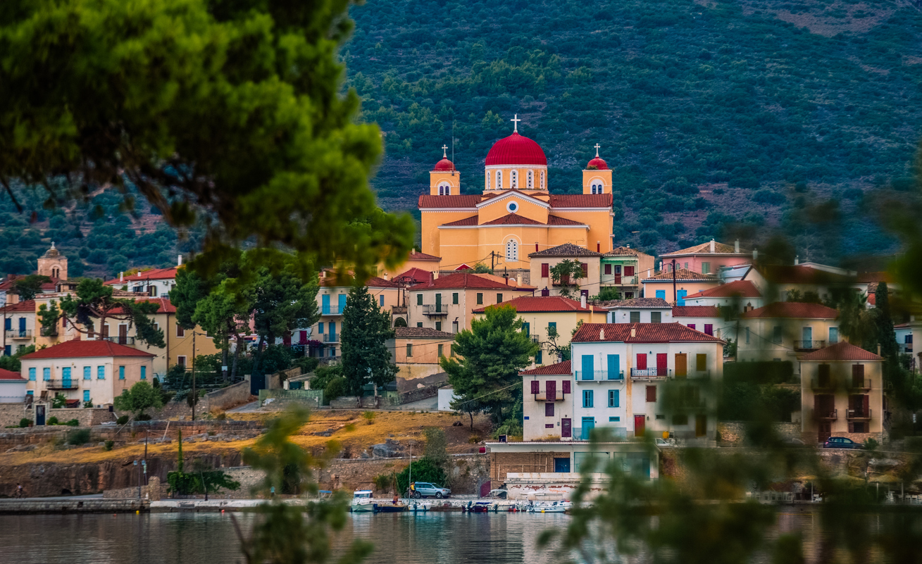 Galaxidi In Greece